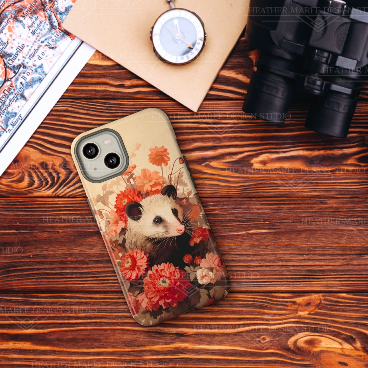 Opossum's Enchanted Haven | Tough Phone Case