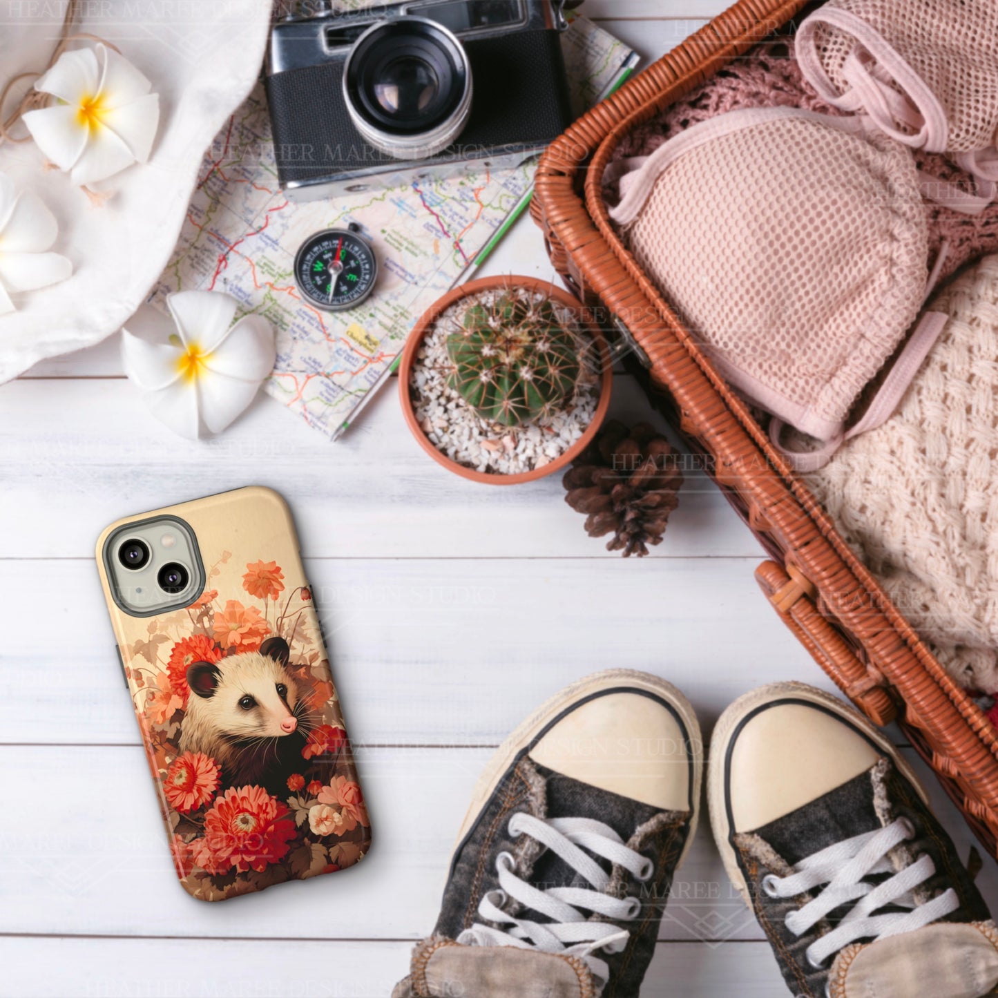 Opossum's Enchanted Haven | Tough Phone Case