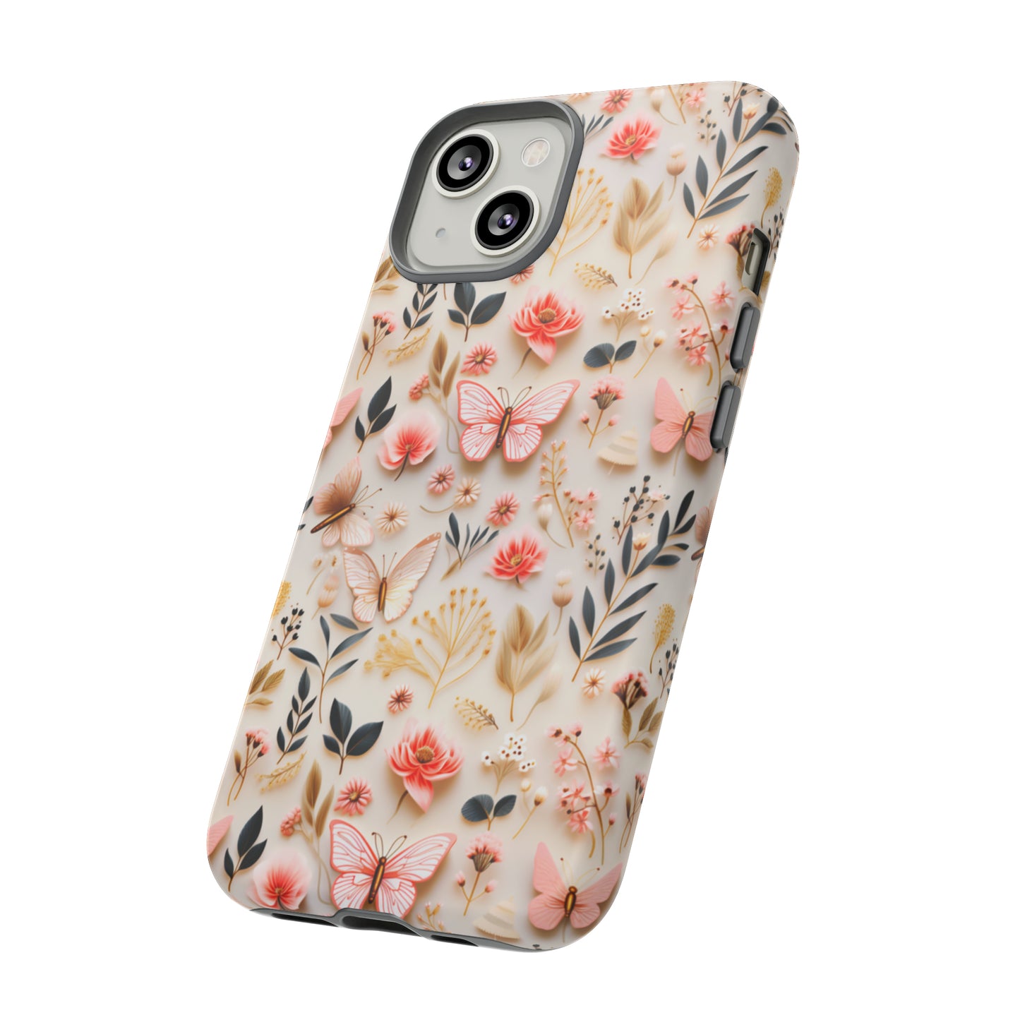 Gilded Butterfly Reverie | Tough Phone Case