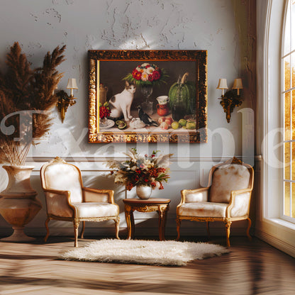 Elegant Interior Vibes: Horizontal Frame Mockup