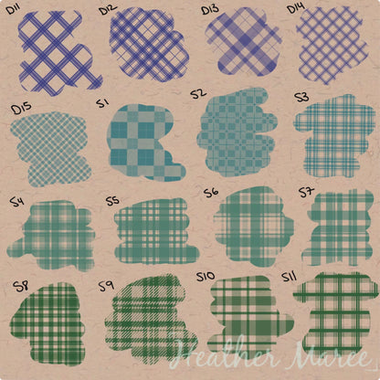 Plaid and Argyle | Procreate Pattern Brushes