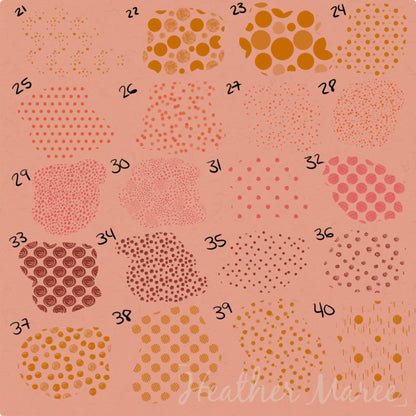 Polka Dot | Procreate Pattern Brushes