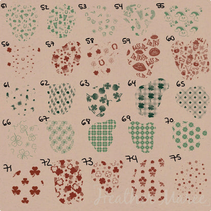 Irish Festivities | Procreate Pattern Brushes