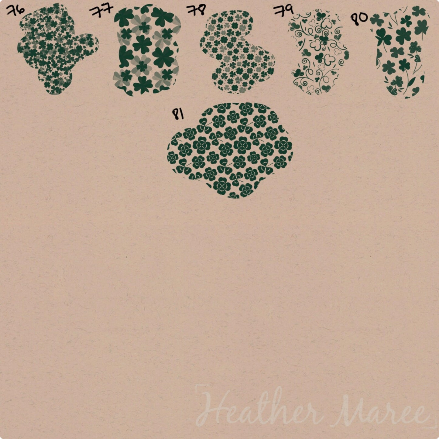 Irish Festivities | Procreate Pattern Brushes