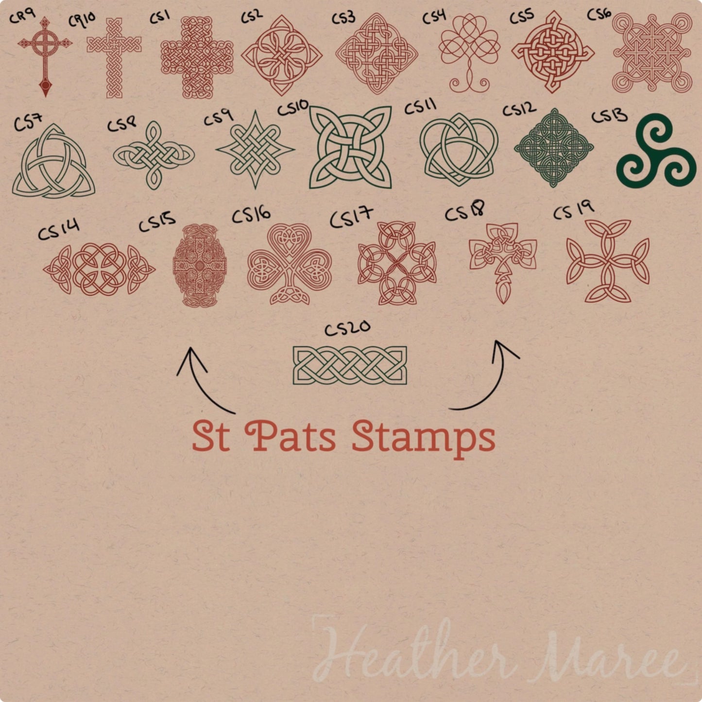 Festive Irish | Procreate Stamp Brushes