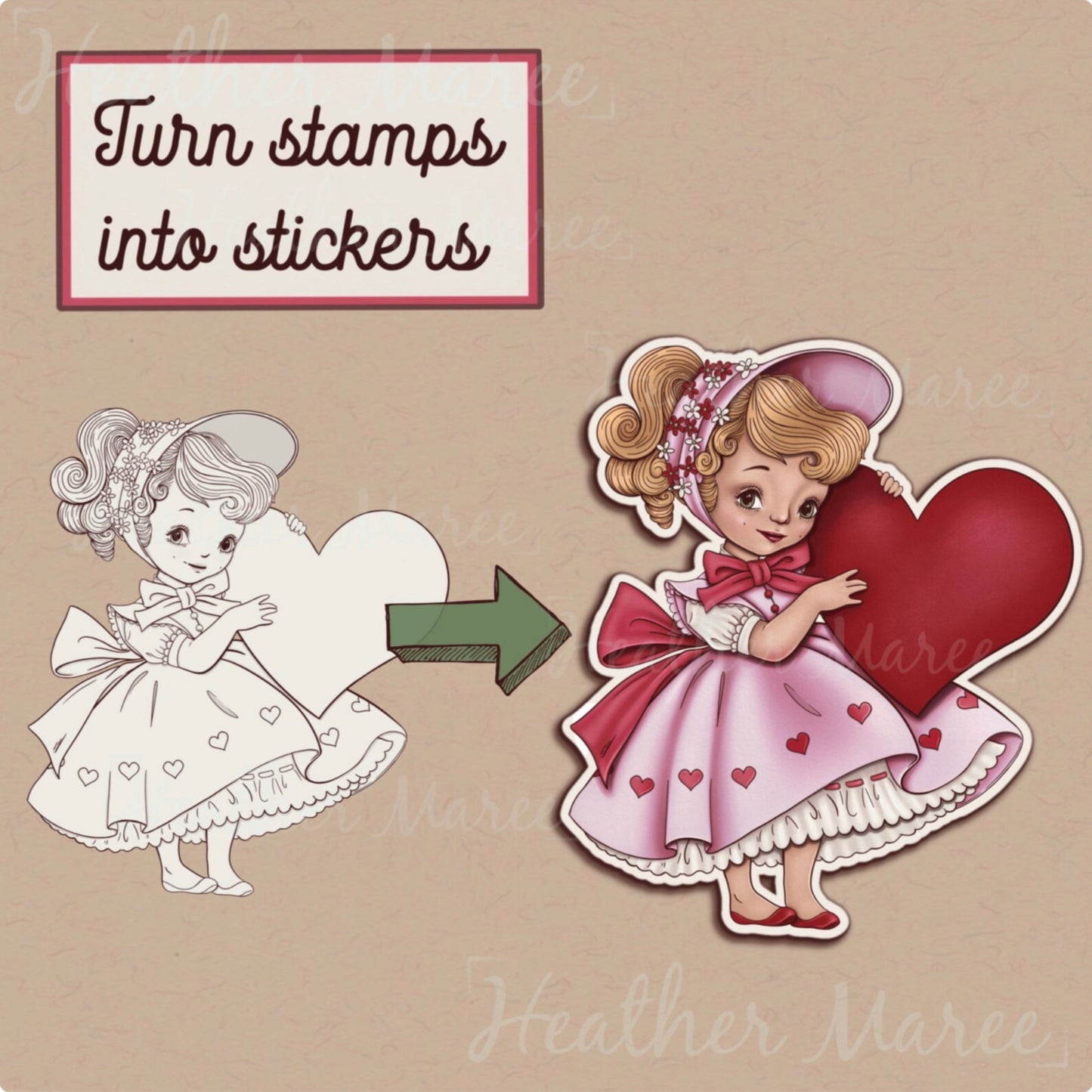 Romantic Valentine | Procreate Stamp Brushes