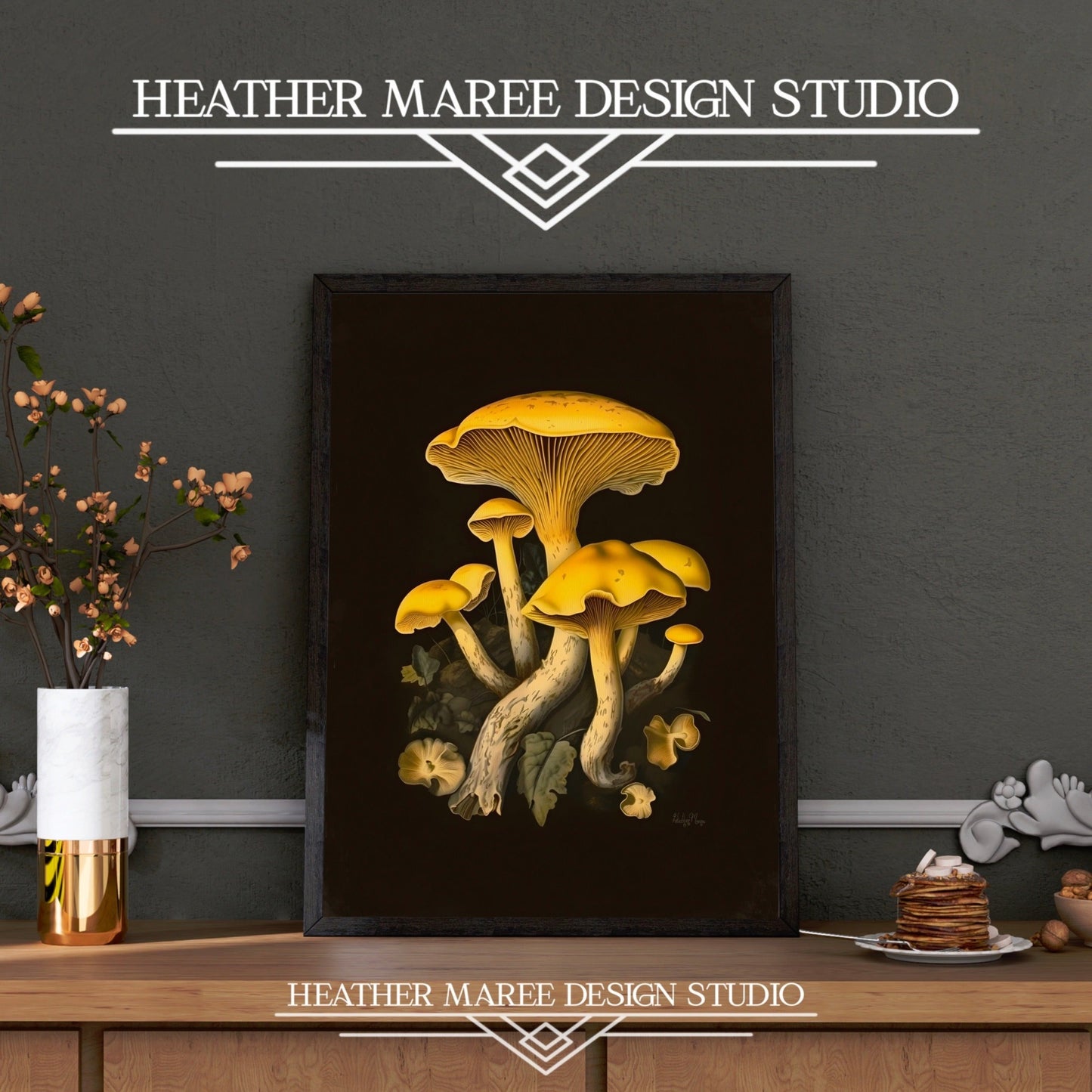 Yellow Chanterelle Mushrooms