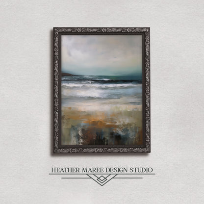 Abstract Beach and Ocean View