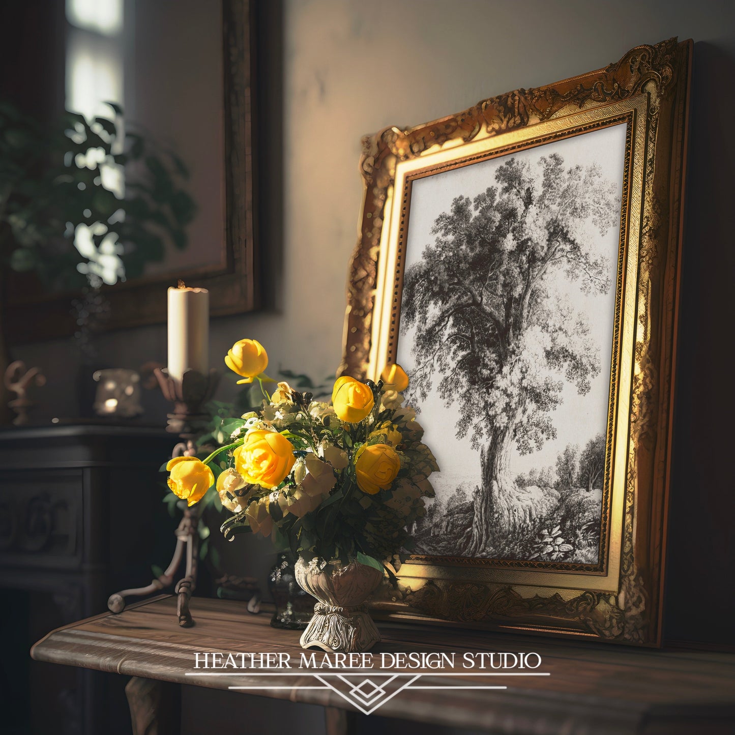 A Large Tree at Albano