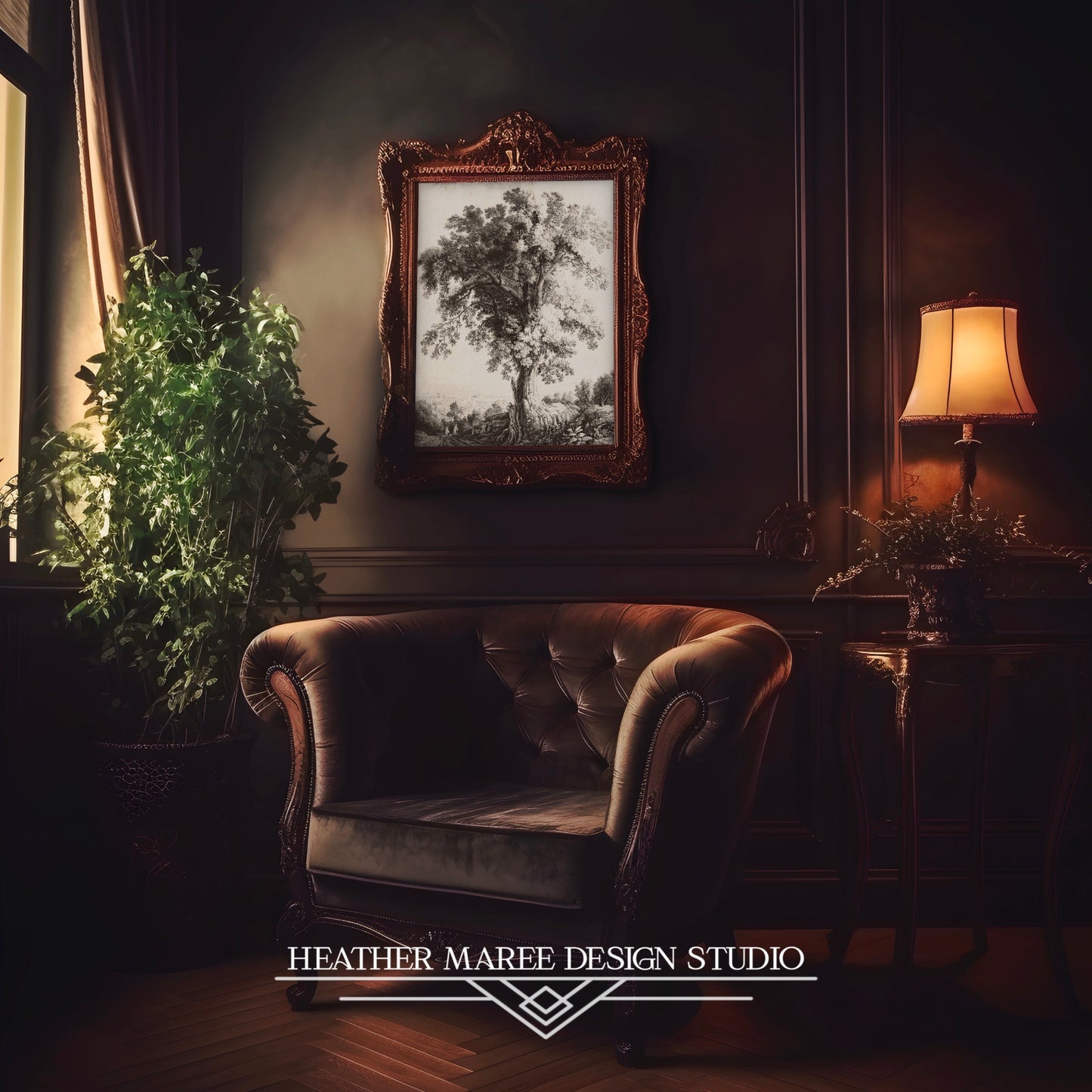 A Large Tree at Albano