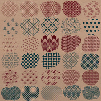 Vintage Japan | Procreate Pattern Brushes