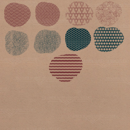 Vintage Japan | Procreate Pattern Brushes