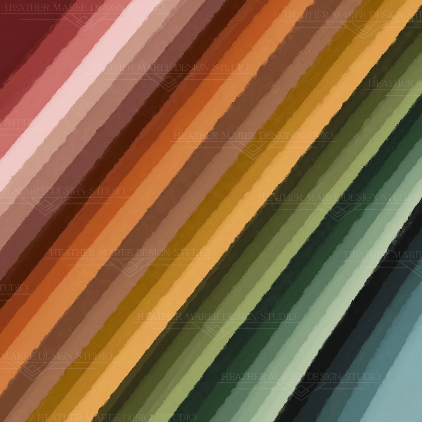 Trendy Boho Color Palette