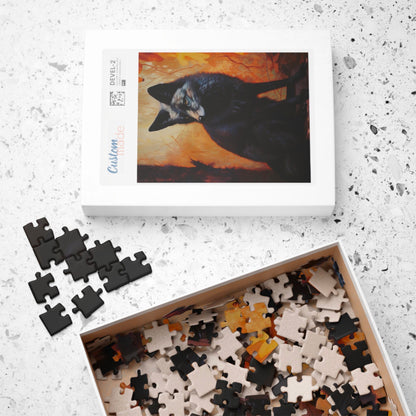 Moody Autumn Fox | Jigsaw Puzzle