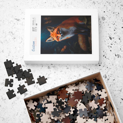 Red Fox with Butterflies | Jigsaw Puzzle