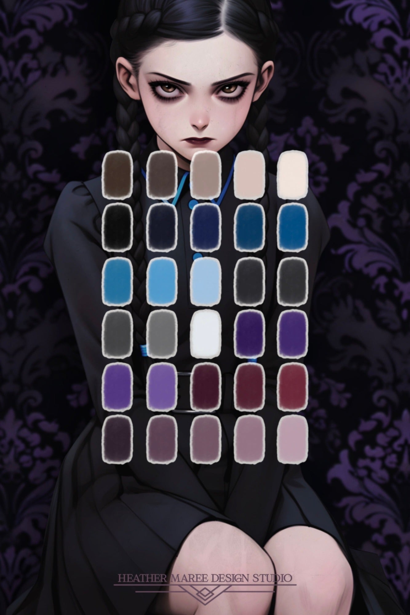 Child of Woe Color Palette