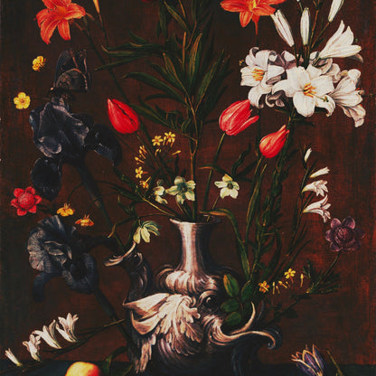 Flowers in a Grotesque Vase