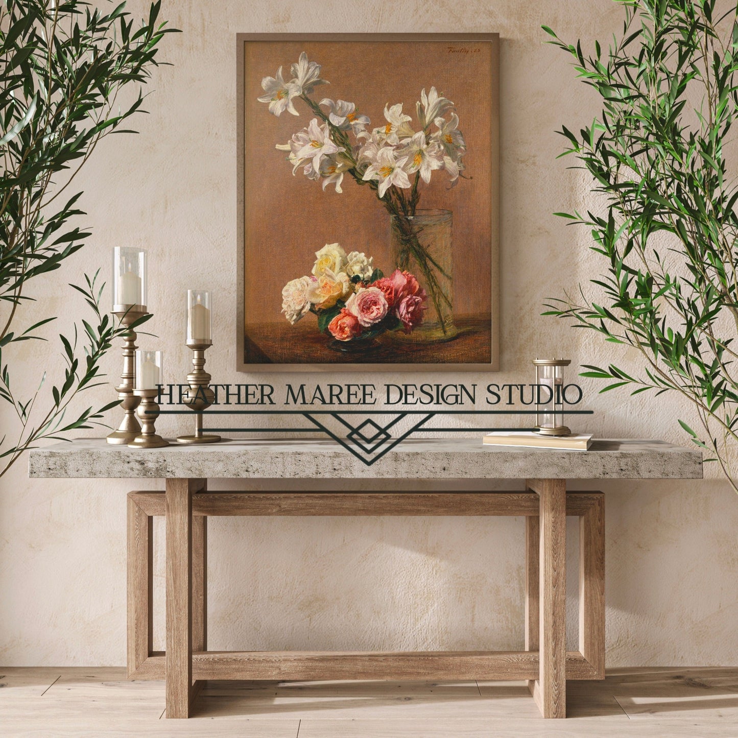 Roses and Lillies