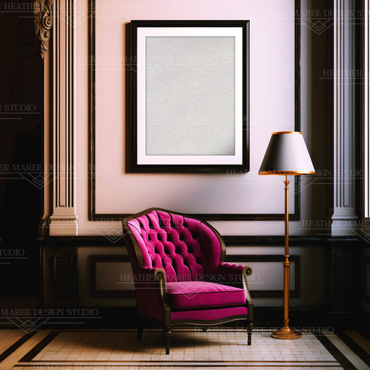 Classy Vintage Hanging Frame Mockup