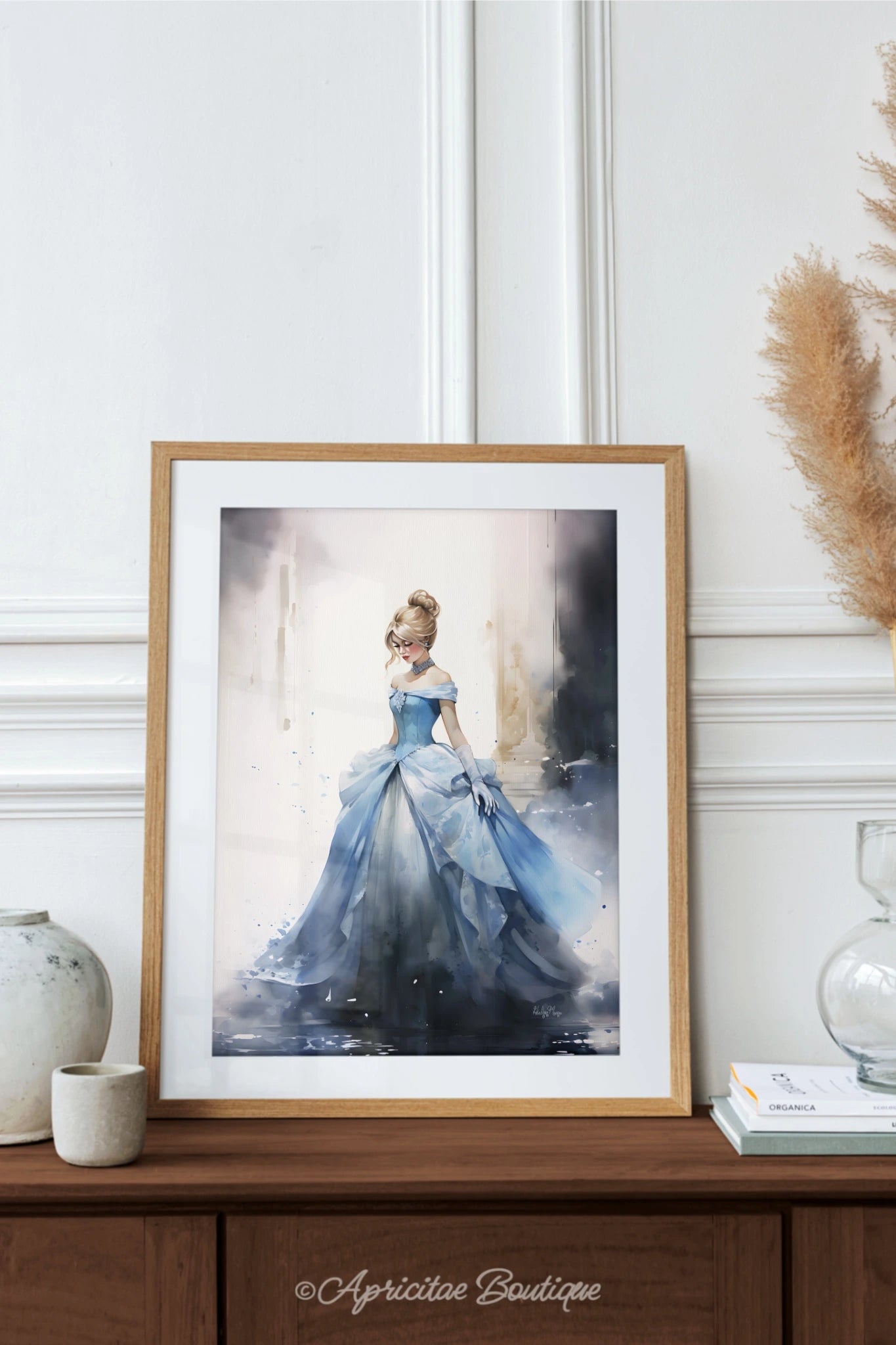 Cinderella's Watercolor Waltz
