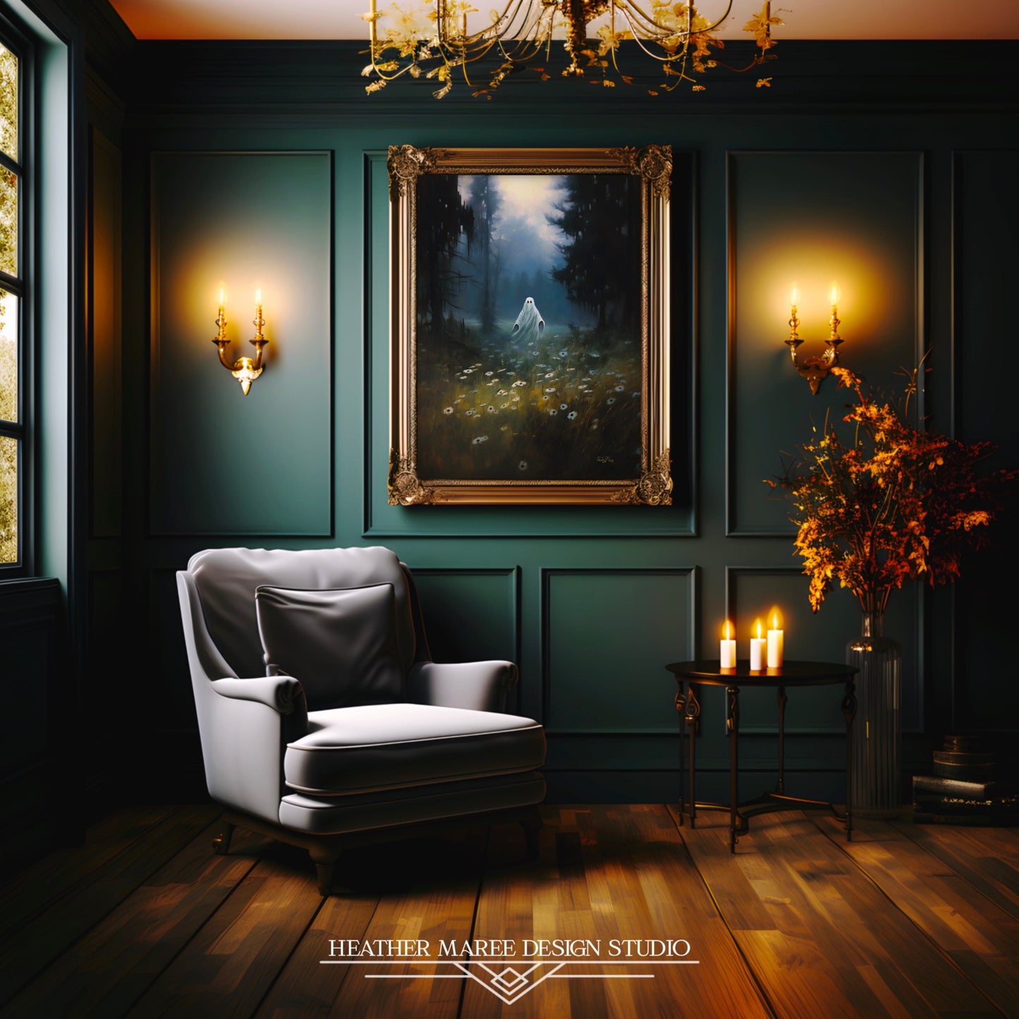 Ghost in a Field of Daisies