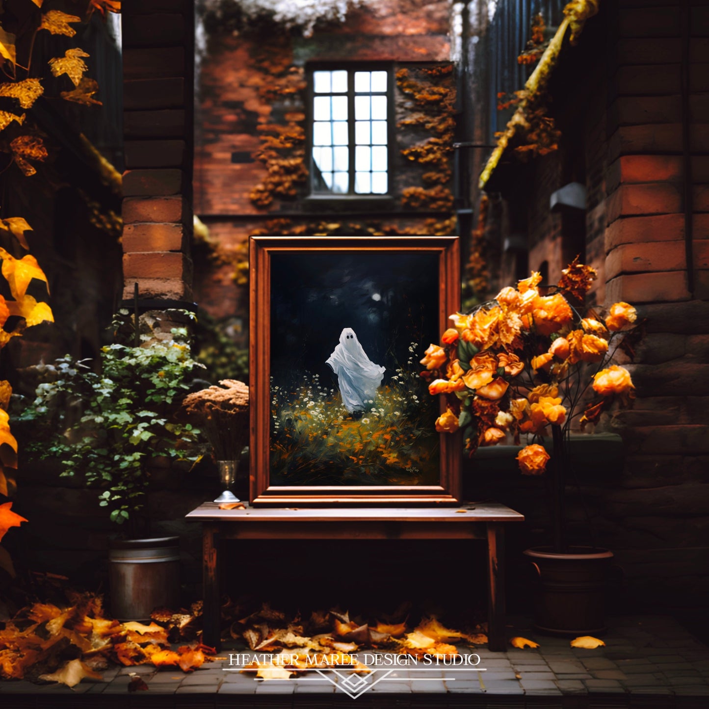 Ghost in a Field of Flowers