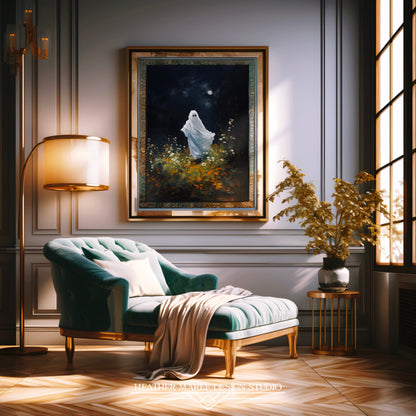 Ghost in a Field of Flowers