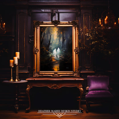 Ghosts in a Spooky Forest