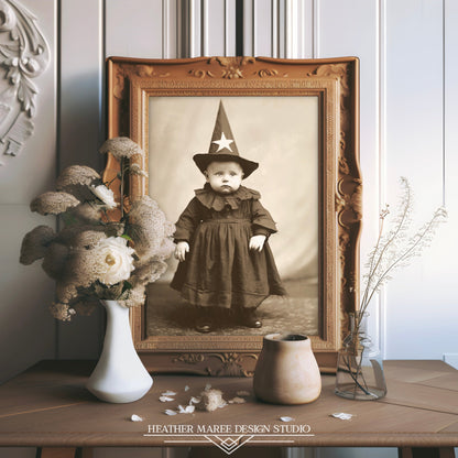 Baby in a Wizard Costume