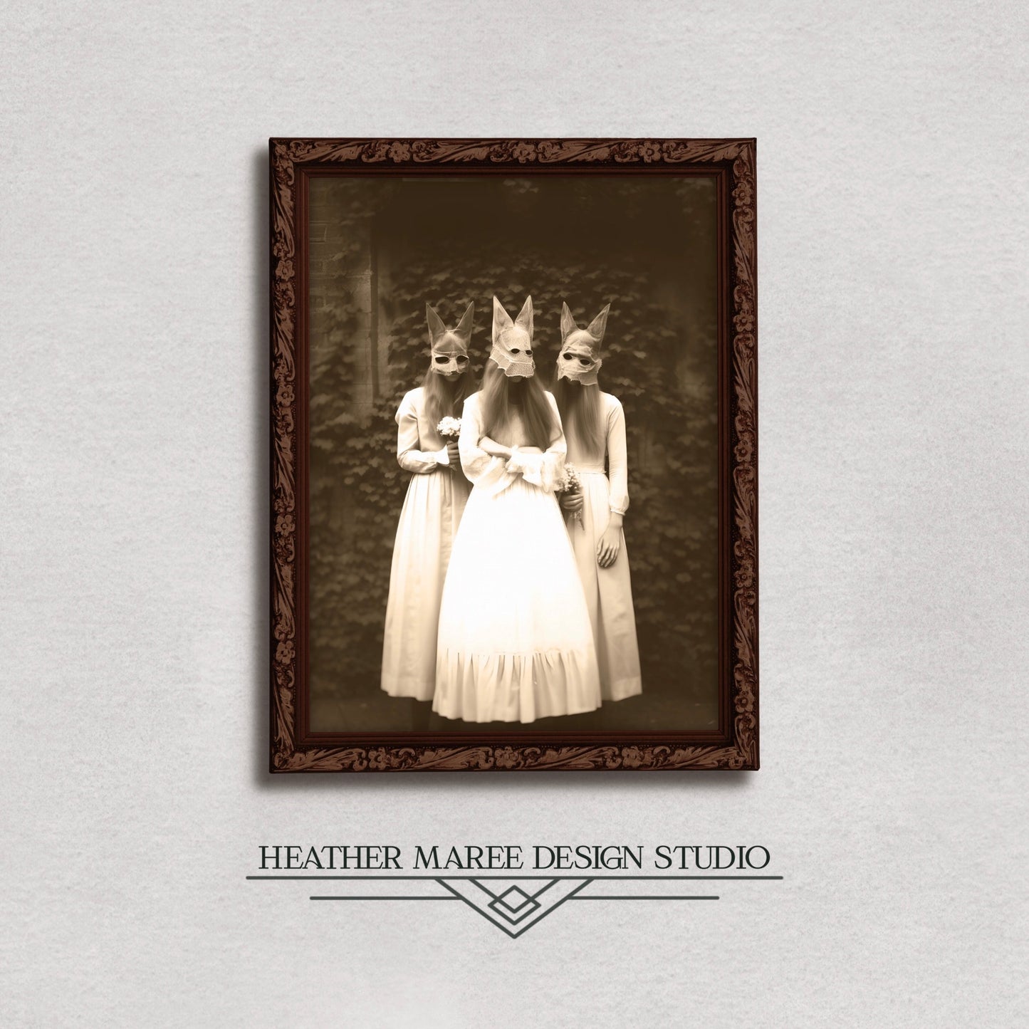 Women Wearing Animal Masks