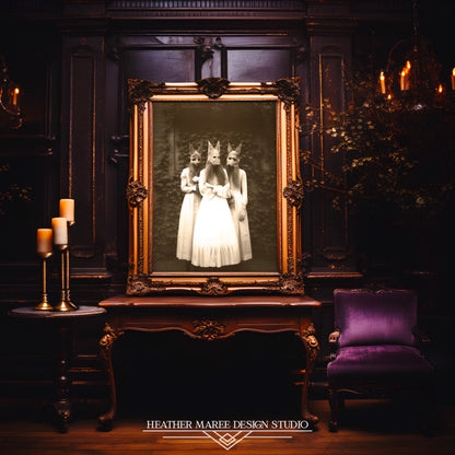 Women Wearing Animal Masks