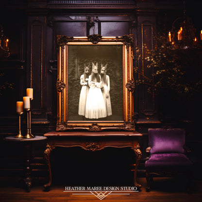 Women Wearing Animal Masks