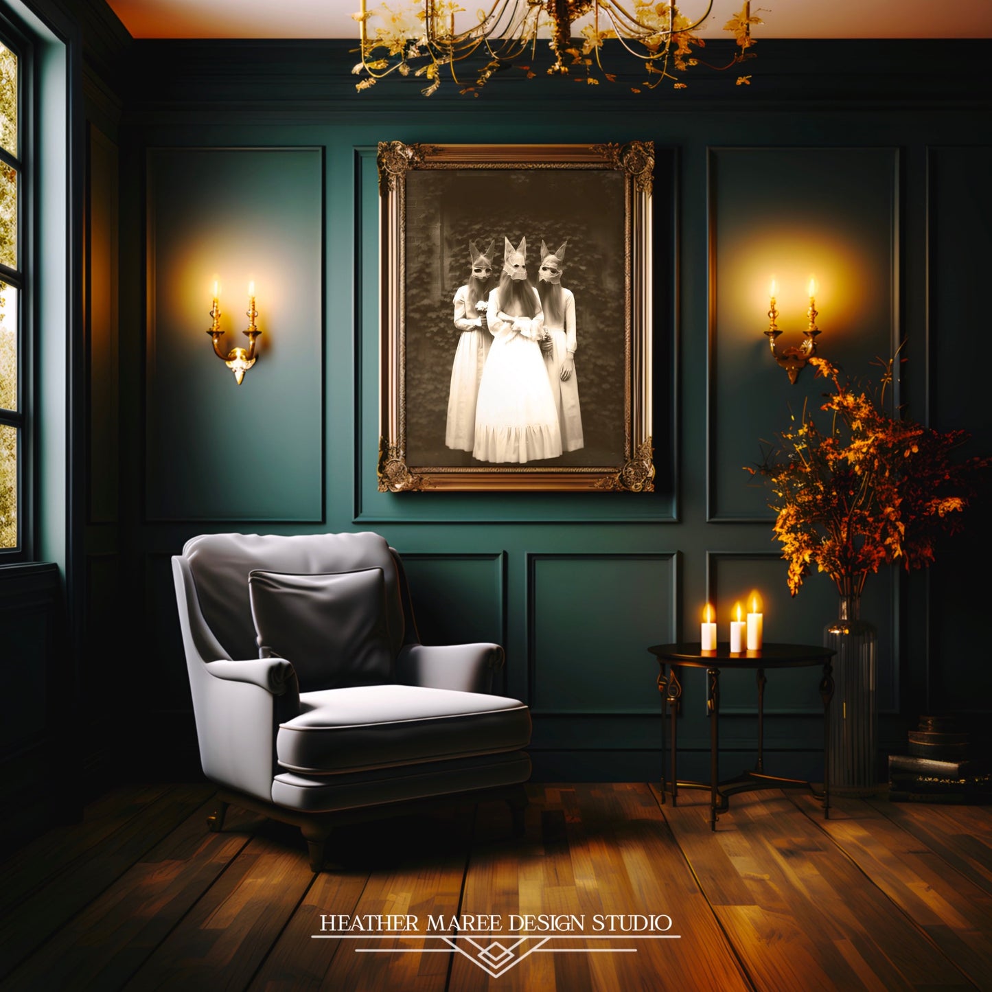 Women Wearing Animal Masks