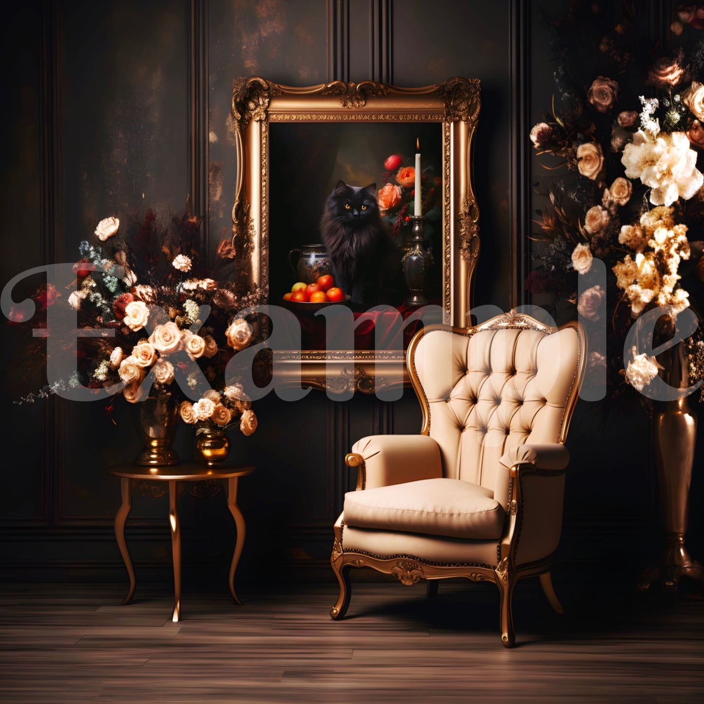 Parisian Bronze Frame Mockup