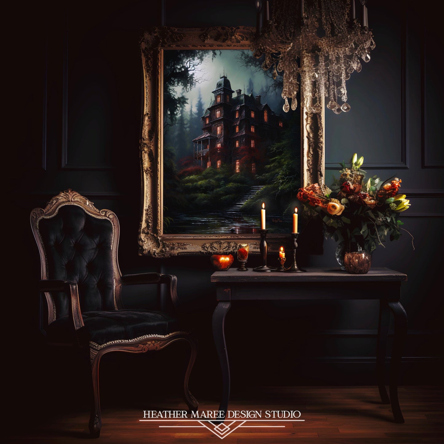 Nocturnal Victorian Manor