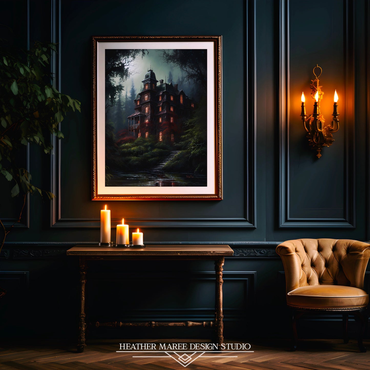 Nocturnal Victorian Manor