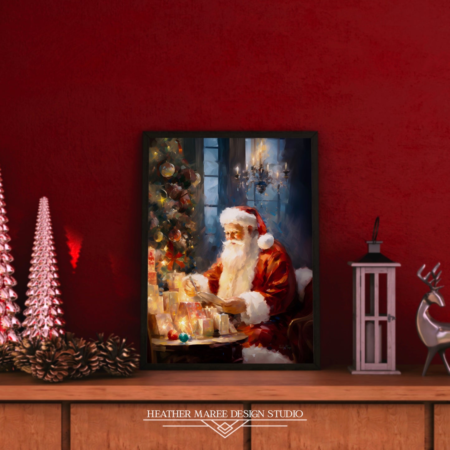 Santa's Evening Reflections