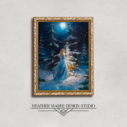 Frosty Evening's Grace