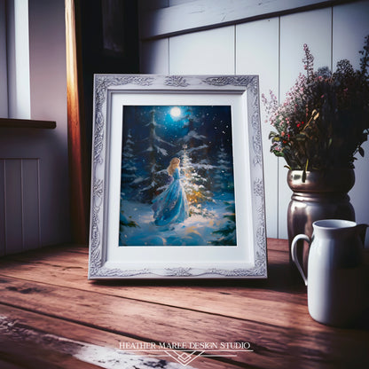 Frosty Evening's Grace