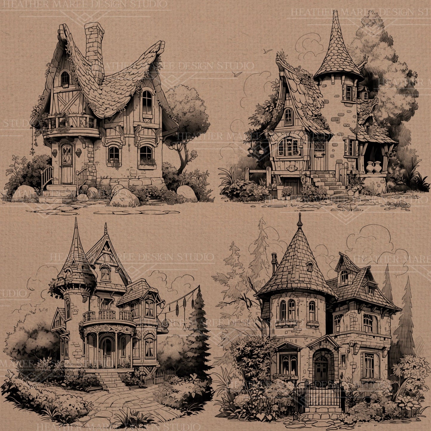 Witchy and Wiccan | Procreate Stamp Brushes