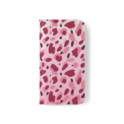 Pink Cheetah Print | Wallet Phone Case
