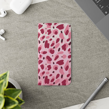 Pink Cheetah Print | Wallet Phone Case