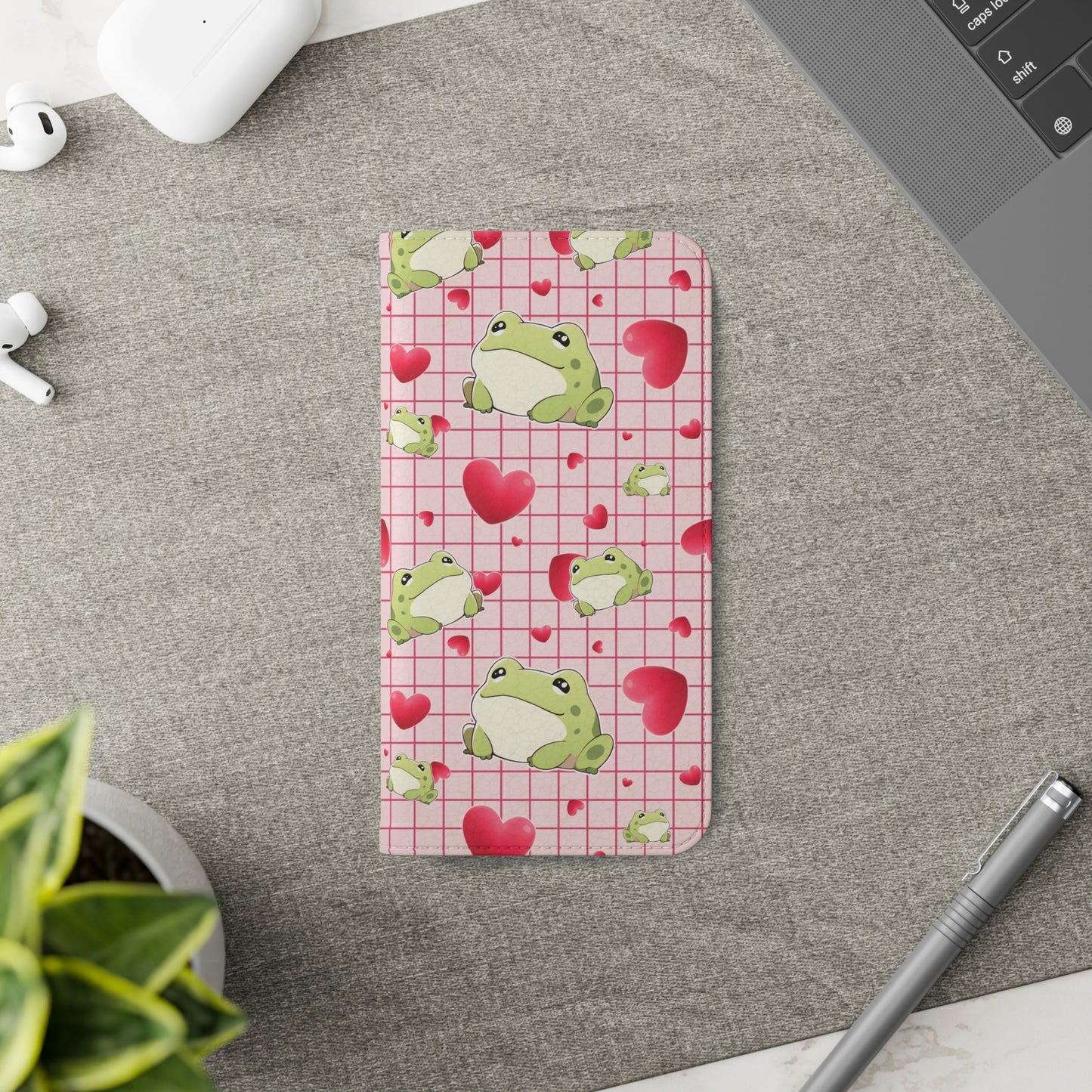 Froggy Love | Wallet Phone Case