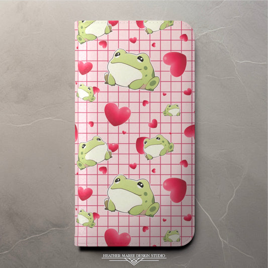Froggy Love | Wallet Phone Case