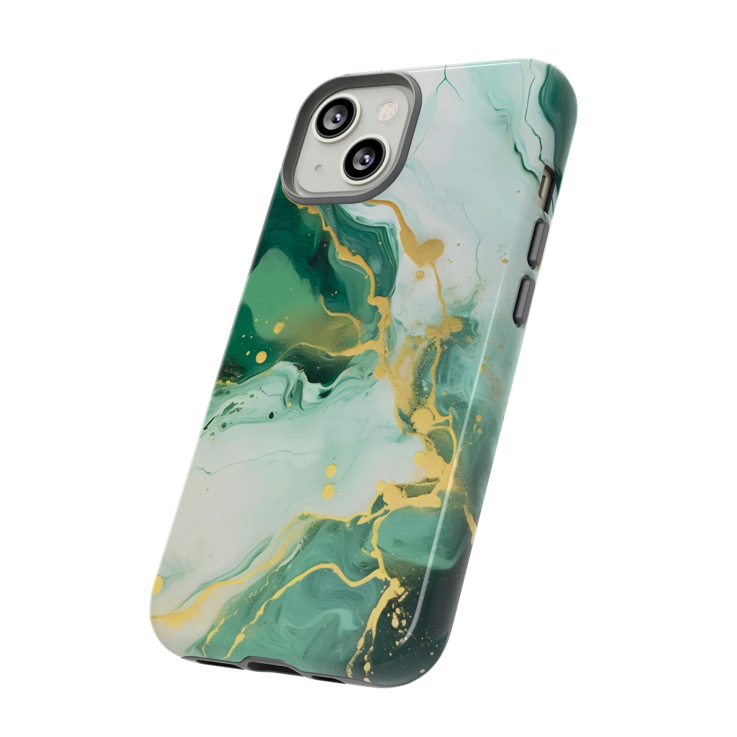 Soft Green and Ivory Marble | Tough Phone Case