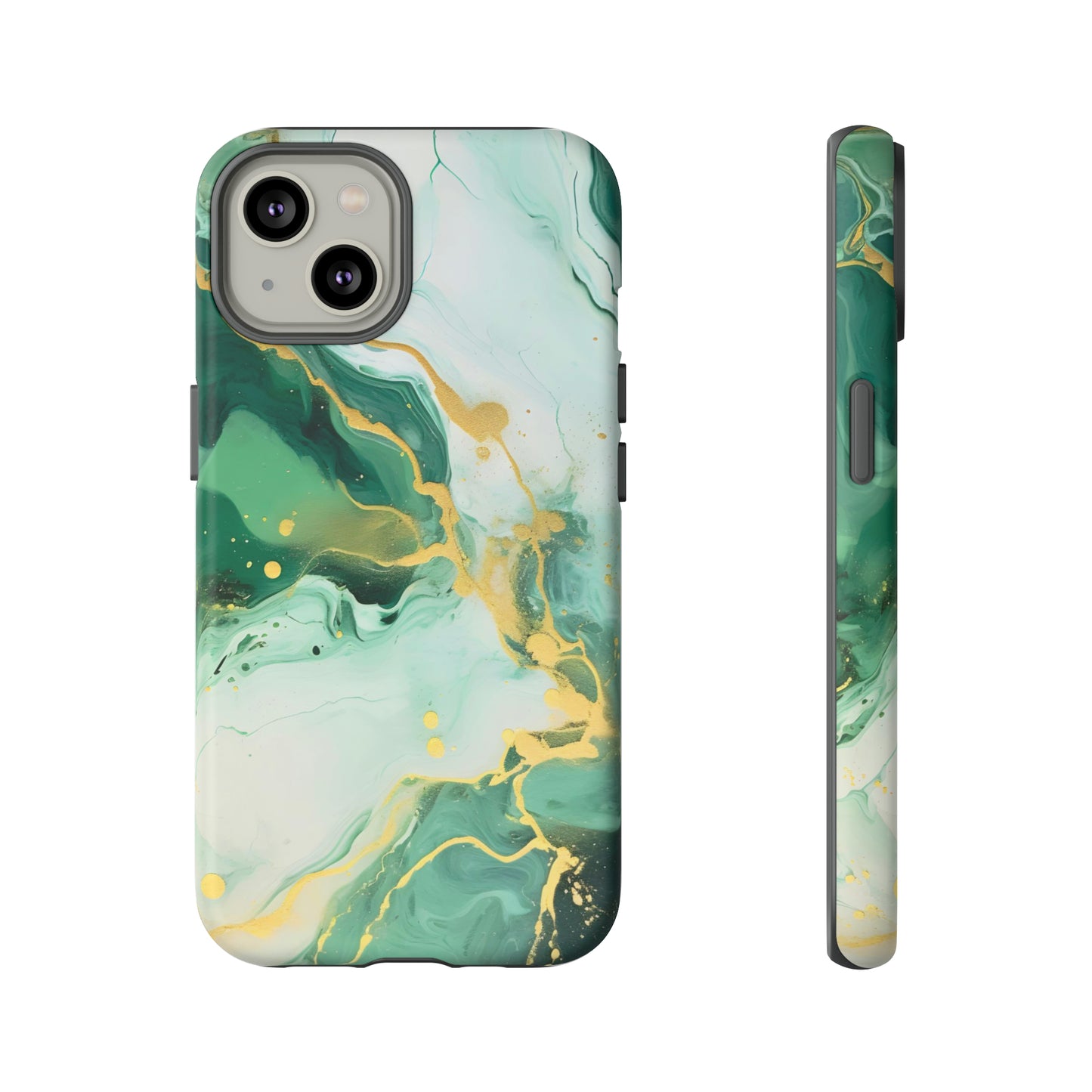 Soft Green and Ivory Marble | Tough Phone Case