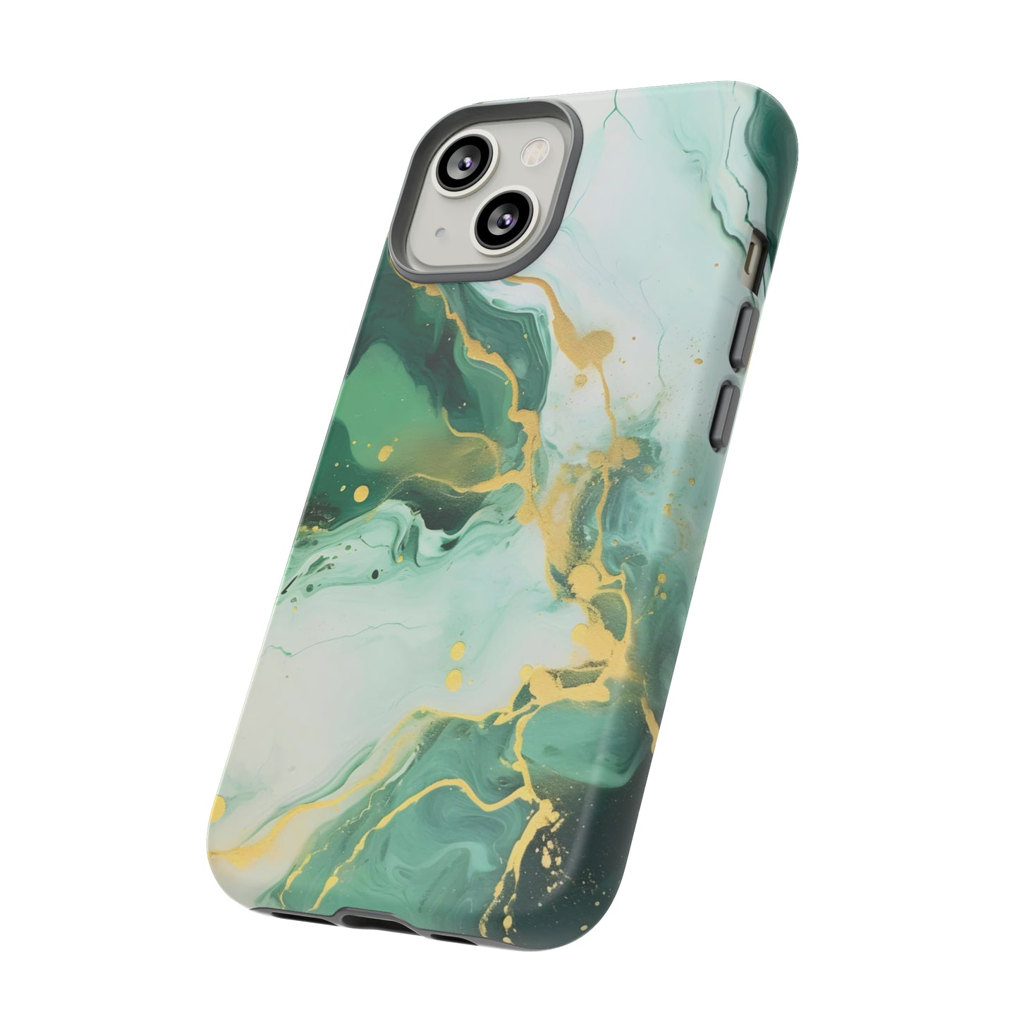 Soft Green and Ivory Marble | Tough Phone Case