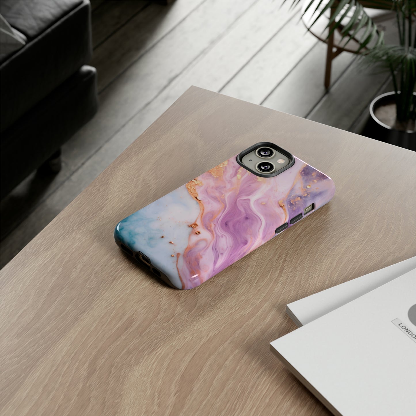 Unicorn Chic Pastel Marble | Tough Phone Case