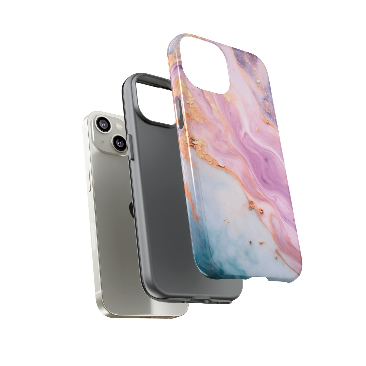 Unicorn Chic Pastel Marble | Tough Phone Case