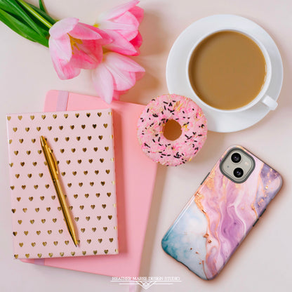 Unicorn Chic Pastel Marble | Tough Phone Case